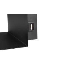 Kalisio GU10 150mm Black Reading Wall Sconce | LVT
