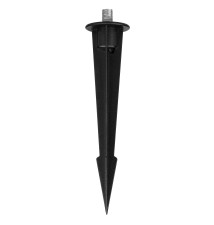 Lampa ogrodowa LED kula E27 35cm biała | LVT