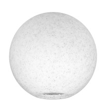 Lampa ogrodowa LED kula E27 40cm kamienna