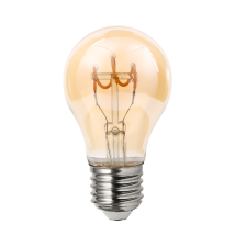 Żarówka LED E27 Filament Dimm A60 2200K 4W amber