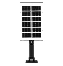 Lampa LED solarna Slim 210 LED czujnik PIR z pilotem