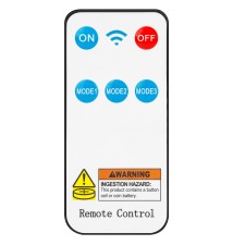 Lampa LED solarna Slim 210 LED czujnik PIR z pilotem