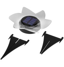 Lampa solarna LED wbijana ogrodowa kwiat