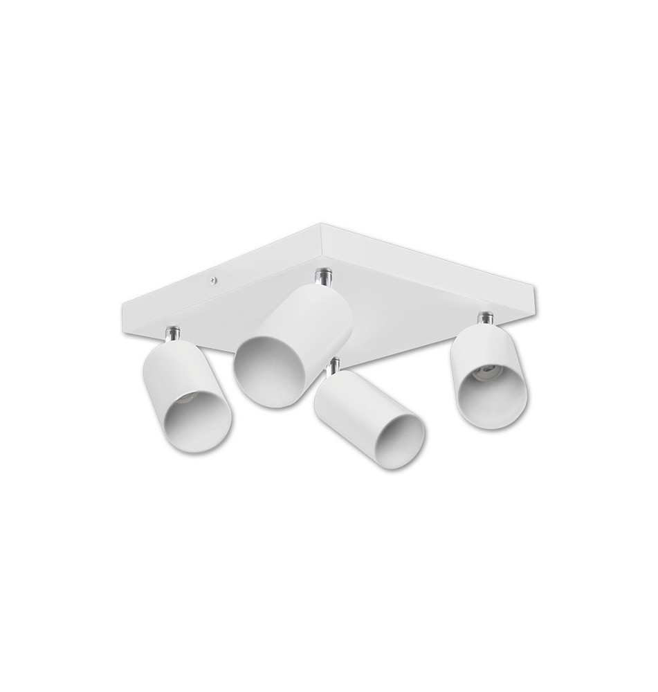 Kinkiet GU10 LED Bardo ruchomy x4 biały