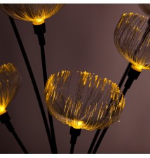 Lampa LED solarna wbijana kwiatki x6 LED 84cm