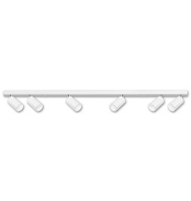 Kinkiet GU10 LED Bardo ruchomy x6 biały | LVT