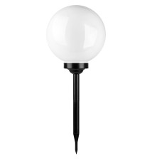 Lampa LED solarna wbijana kula ogrodowa 30cm | LVT