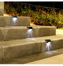 Lampa LED solarna schodowa - 2 szt.