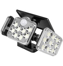 Naświetlacz LED solarny IP65 138SMD PIR pilot
