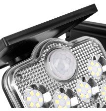 Naświetlacz LED solarny IP65 138SMD PIR pilot