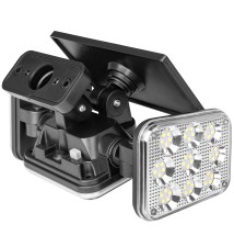 Naświetlacz LED solarny IP65 138SMD PIR pilot