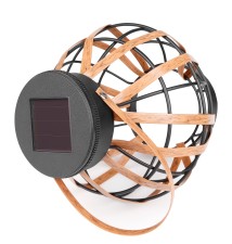 Lampa solarna LED ogrodowa koszyk