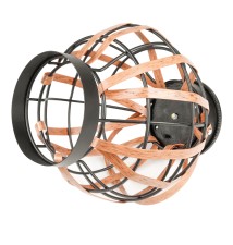 Lampa solarna LED ogrodowa koszyk