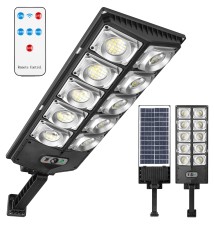 Lampa LED solarna uliczna 300W 61,5cm elewacja