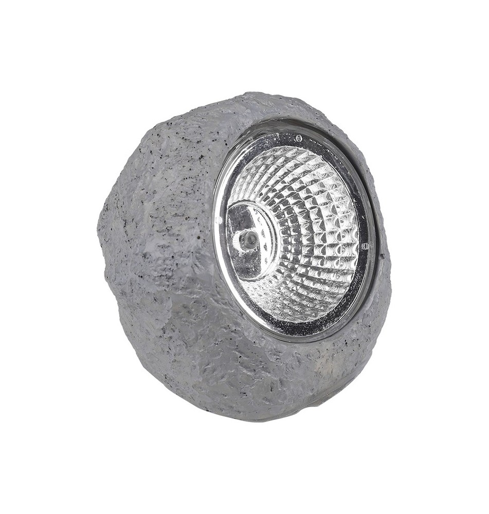8.5 cm Stone-Shaped Solar LED Lamp | LVT