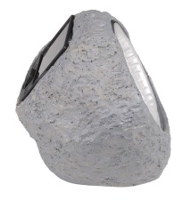 8.5 cm Stone-Shaped Solar LED Lamp | LVT