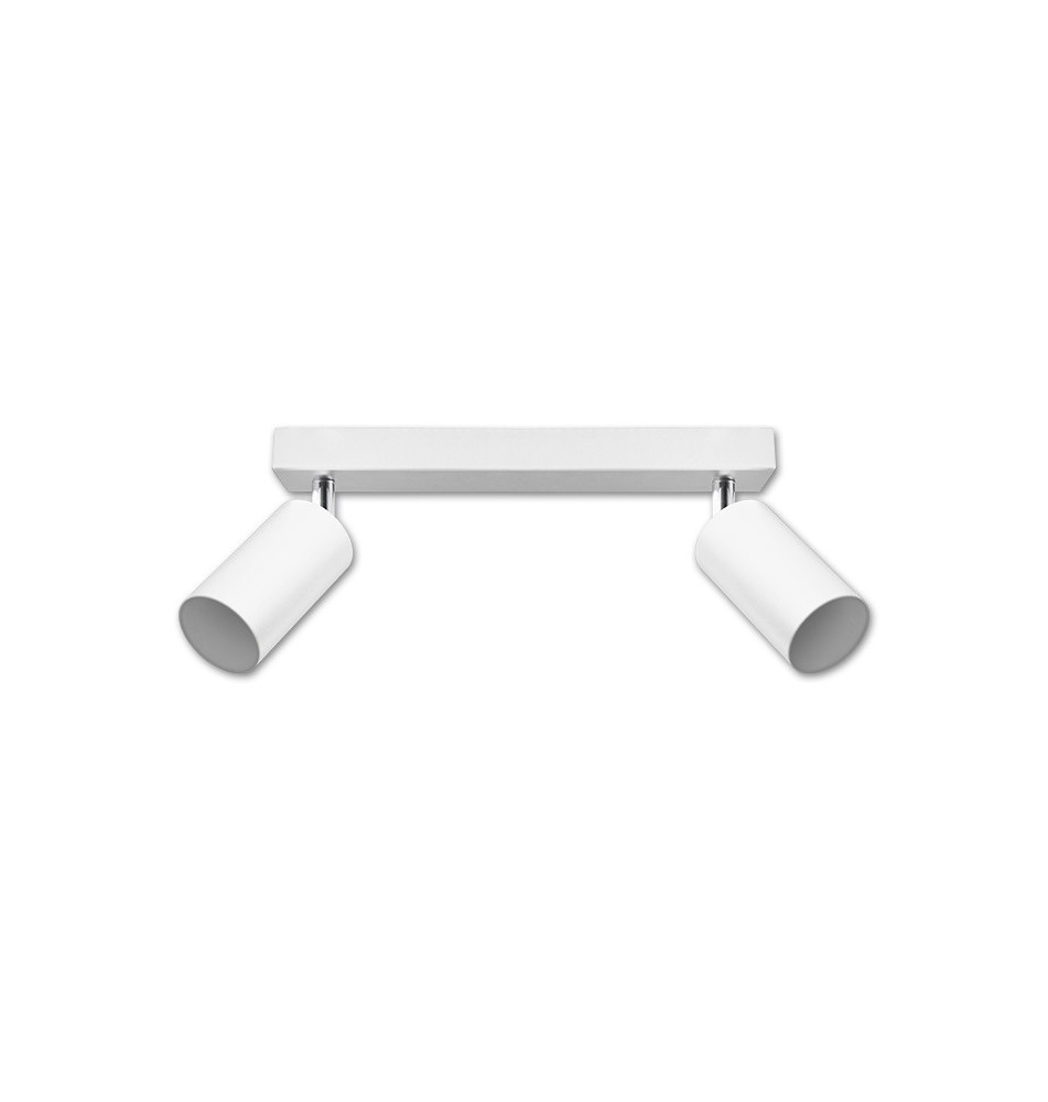 Kinkiet GU10 LED Bardo ruchomy x2 biały | LVT