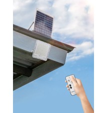 230V Hybrid 200W IP65 Solar LED Floodlight | LVT