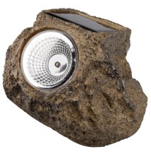 Lampa LED solarna kamień 14,5cm | LVT