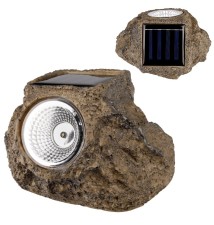 Lampa LED solarna kamień 14,5cm | LVT