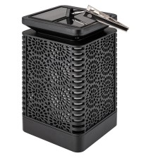 Lampa LED solarna dekoracyjna płomień kwadrat