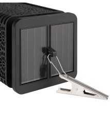 Lampa LED solarna dekoracyjna płomień kwadrat