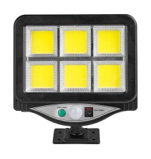 Naświetlacz LED solarny IP44 6xCOB PIR