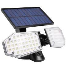 Naświetlacz LED solarny IP65 78xSMD PIR | LVT