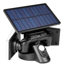 Naświetlacz LED solarny IP65 78xSMD PIR | LVT