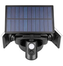IP65 Solar-Powered LED Floodlight with 78 SMD LEDs and PIR Sensor | LVT