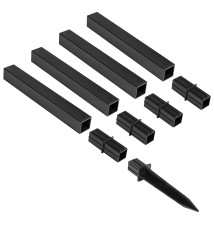 Lampa solarna LED ogrodowa 153cm