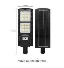 Lampa LED solarna uliczna Alu 200W 3CCT IP65 | LVT