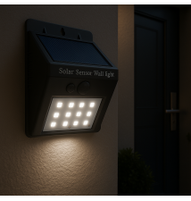 Lampa LED solarna 20xSMD czujnik zmierzchu