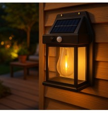 Lampa LED solarna czujnik ruchu i zmierzchu | LVT