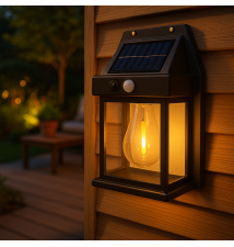 Lampa LED solarna czujnik ruchu i zmierzchu