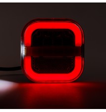 Lampa LED tylna zespolona 4w1 27W lewa