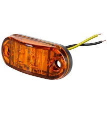 Lampa obrysowa LED 12-24V 2xSMD pomarańczowa