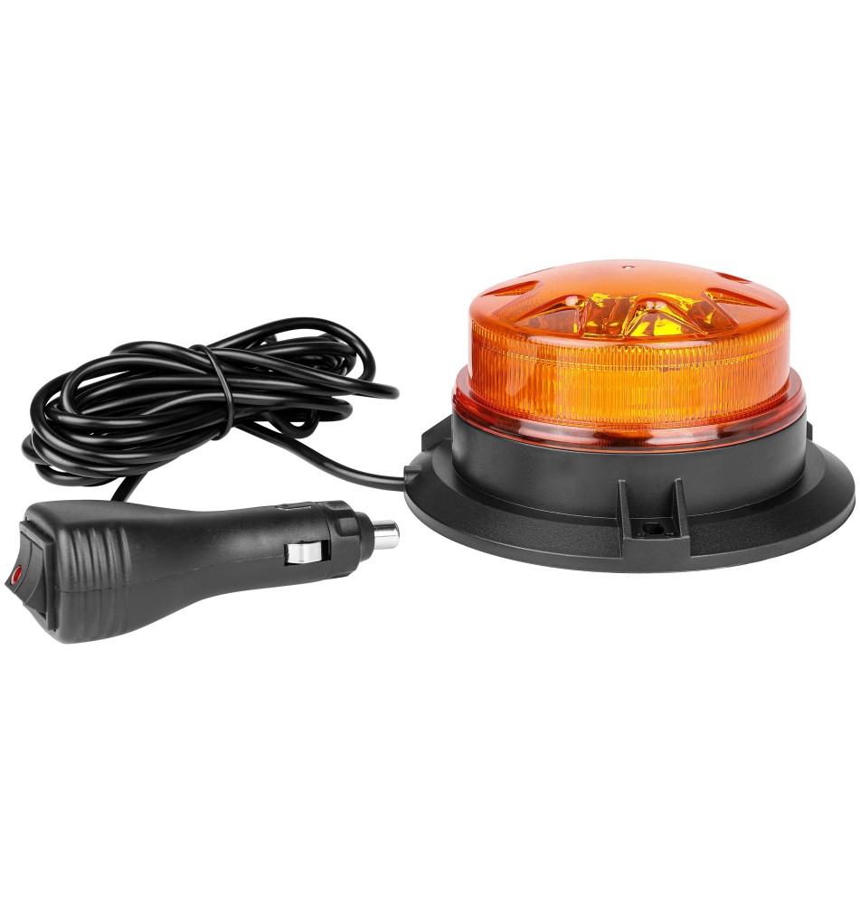 Lampa LED ostrzegawcza kogut 12-24V 130x65 mm | LVT