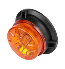 Lampa LED ostrzegawcza kogut 12-24V 130x65 mm | LVT
