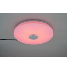 Plafon Led ERIK 72W 500mm RGBW CCT Głośnik Pilot | LVT