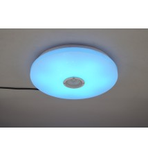 Plafon Led ERIK 72W 500mm RGBW CCT Głośnik Pilot | LVT