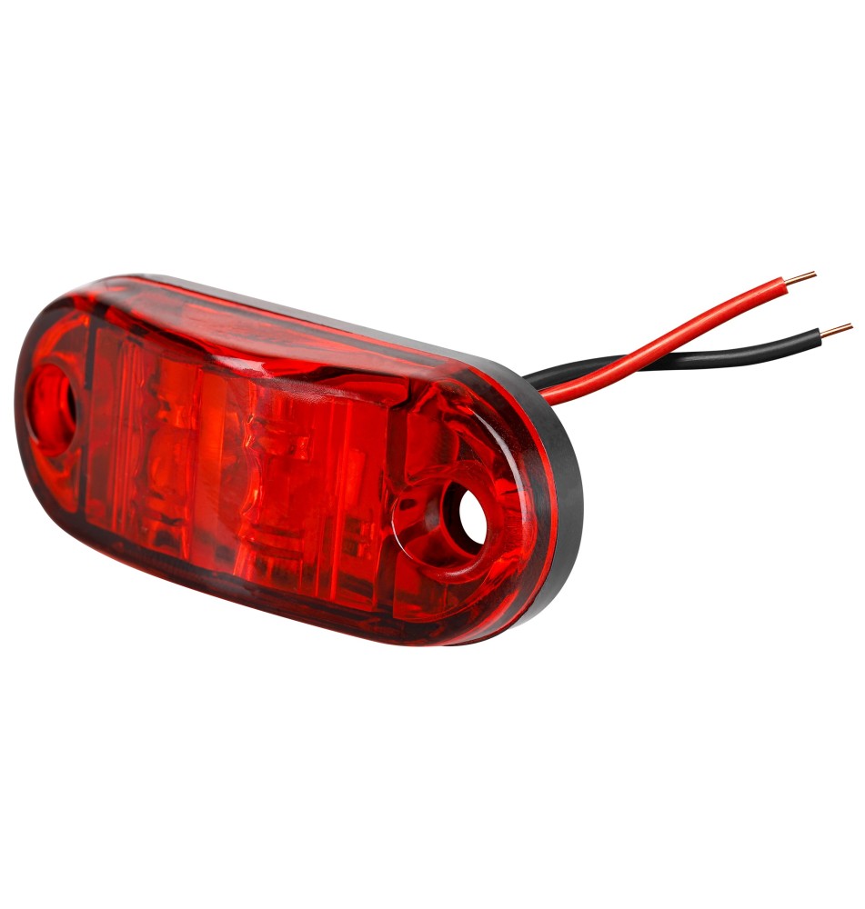 Lampa obrysowa LED 12-24V 2xSMD czerwona