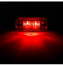 Lampa obrysowa LED 12-24V 2xSMD czerwona | LVT