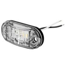 Lampa obrysowa LED 12-24V 2xSMD biała