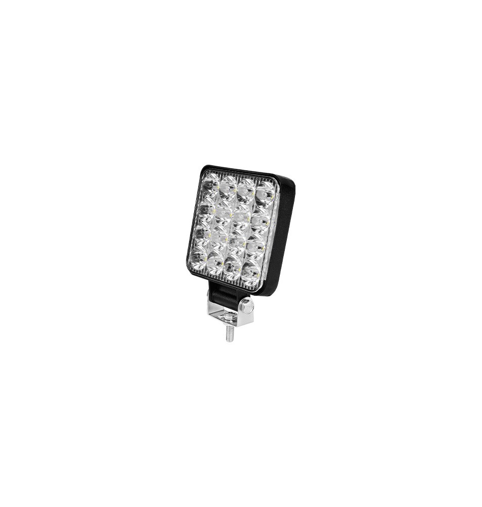 Lampa LED Robocza 10-30V 48W 16LED kwadratowa WR