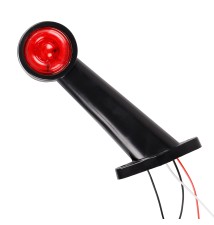 Lampa obrysowa LED 12-24V biała + czerwona 2 szt.