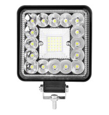 Lampa LED Robocza 10-60V 123W 41LED kwadratowa