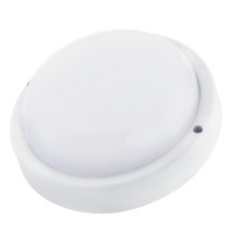 Maks IP54 Round 12W White LED Light | LVT