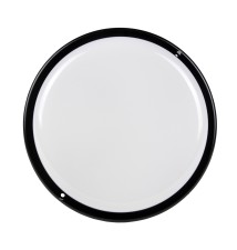 Lampa LED IP54 Maks okrągła 18W czarna czujnik