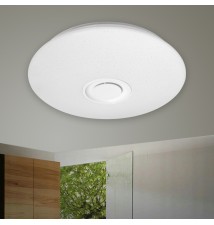 Porto 72W 500mm RGBW CCT LED Ceiling Light with Speaker and Remote Control | LVT